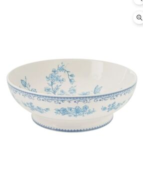 New The Pioneer Woman Agatha Blue Floral 11 Inch Serveware Bowl
